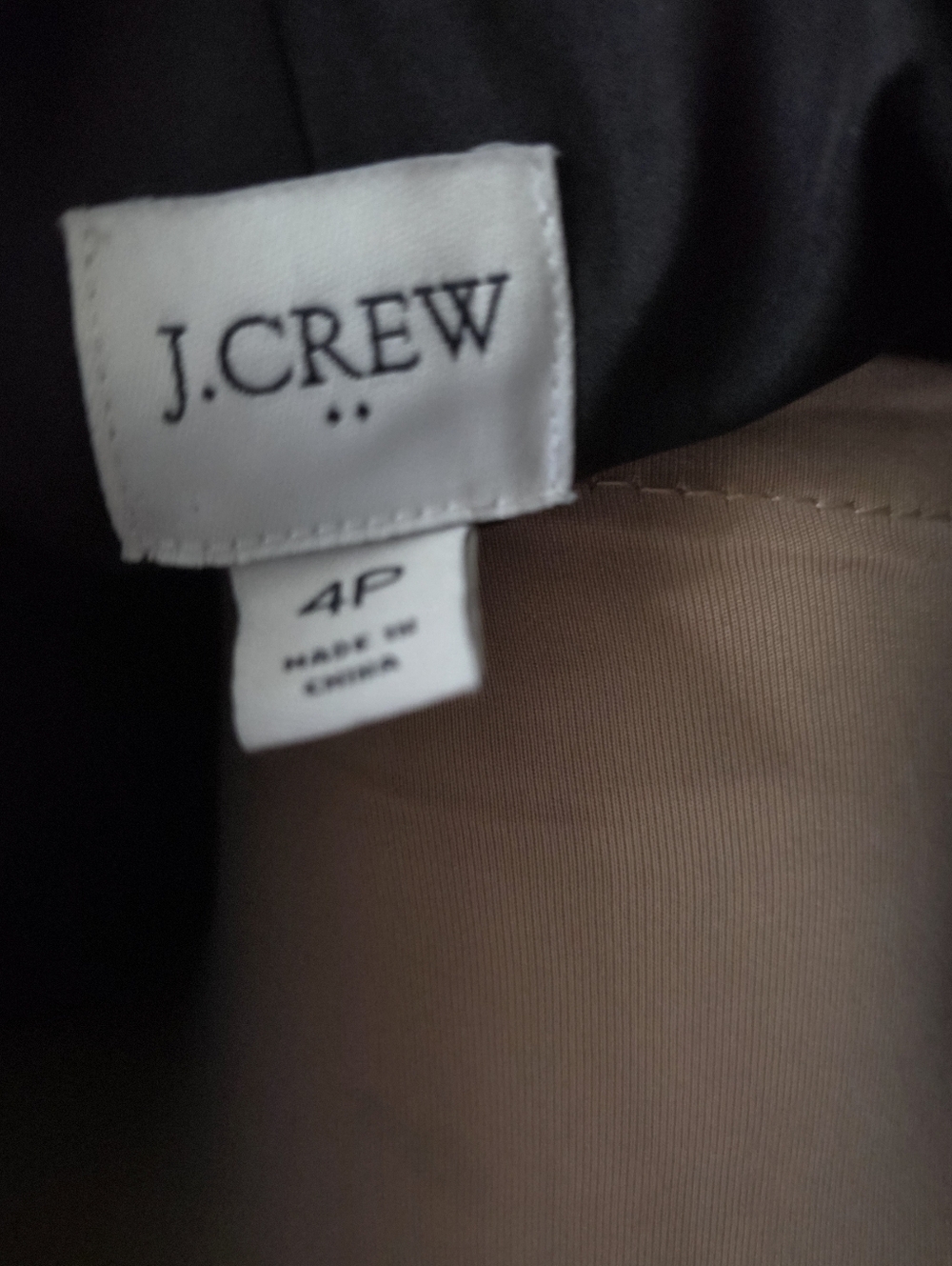 J.Crew Factory Black Watch Plaid Schoolboy Blazer Size 4 Petite Dark Academia - Picture 15 of 15